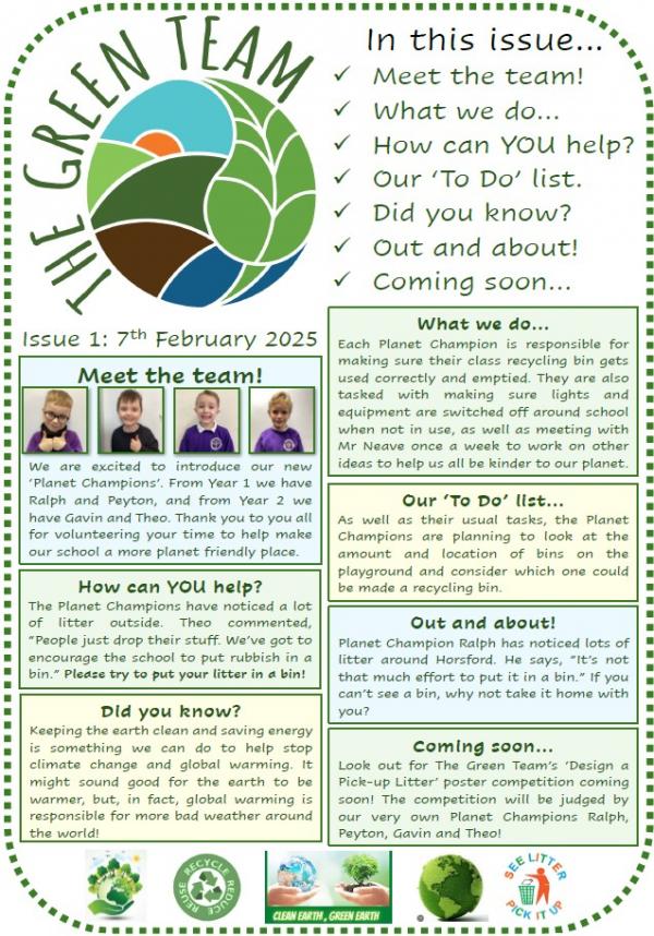 The Green Team Issue 1 7.2.25