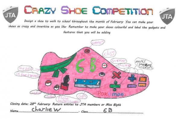 Shoe comp Y6 Charlie Whittred